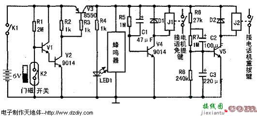 “看门狗”防盗报警电路  第1张