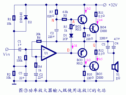 用分立元件设计制作功率放大器教程DIR  第3张