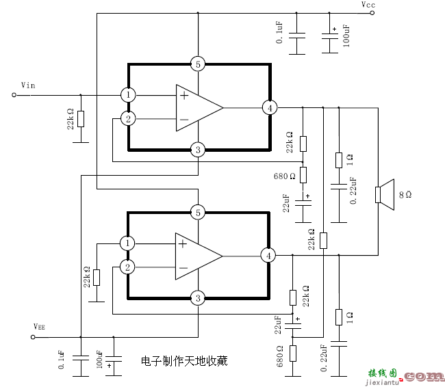 用TDA2030A+NE5532运放制作的功放电路  第5张