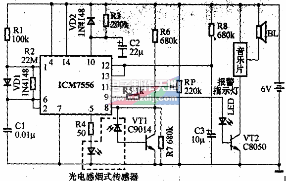 烟雾报警器的制作  第1张