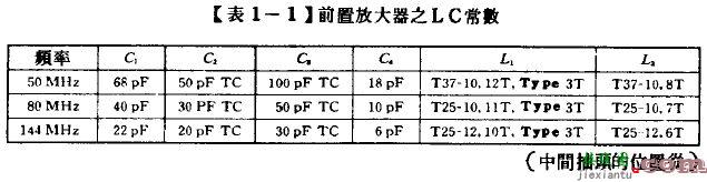 ＪＦＥＴ閘極接地前置放大器  第2张