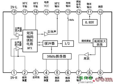 带自动开关的电视伴音发射机  第2张