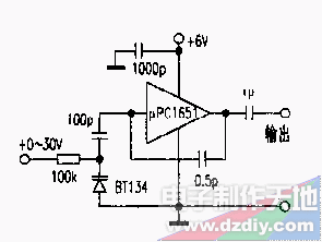 用UPC1651构成的超高频压控振荡器  第1张