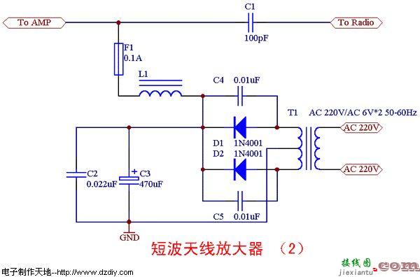 简单而有效的短波天线放大器  第2张