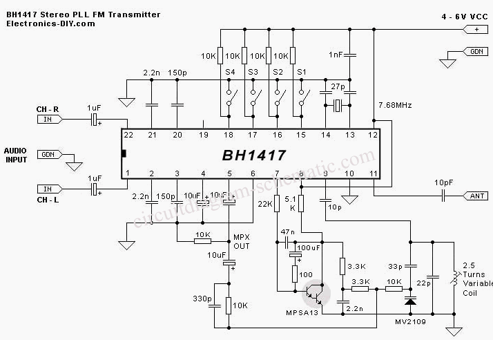 BH1417调频立体声发射机（英文）  第1张