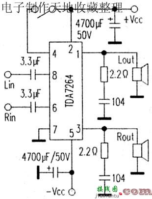 TDA7264功率放大器  第1张