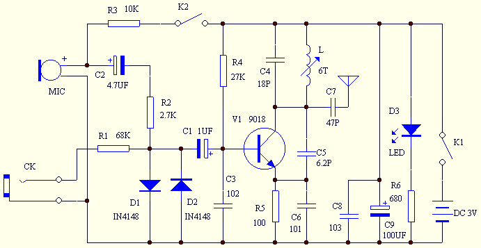 调频话筒制作教程  第1张