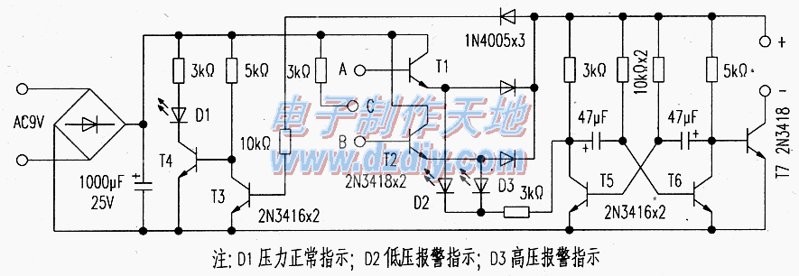 气体压力自动监测报警器  第2张