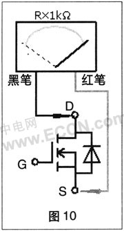 绝缘栅型场效应管实用检测方法与技巧  第10张