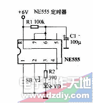 用NE555做的定时开关  第1张