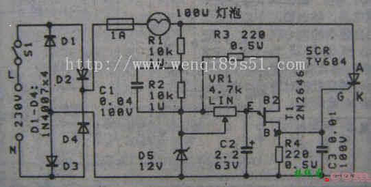 线性的调光控制电路  第1张