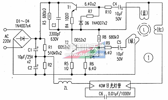 常用照明灯具的电子镇流器电路资料  第1张