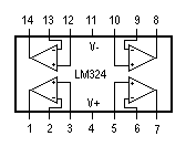 通用四运放的原理与应用（LM324为例）  第2张