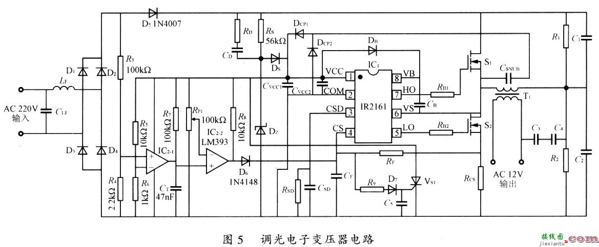 基于IR2161的低压卤素灯电子变压器  第9张