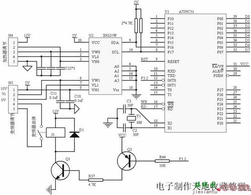 数字电位器在单片机控制变频器中的应用  第2张