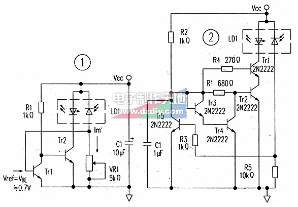 两款激光二极管恒功率驱动电路  第1张