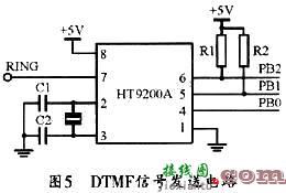 基于AT89C52的家用电话控制和报警系统的设计  第5张