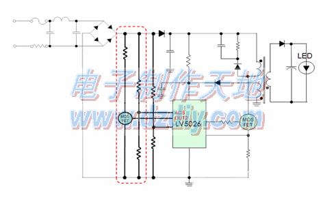 LV5026构成的TRIAC调光电路  第1张