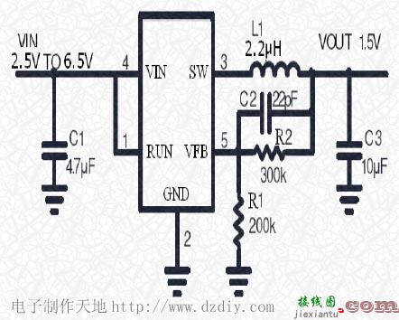 1.5MHz, 800mA 同步降压变换器AP2408  第1张