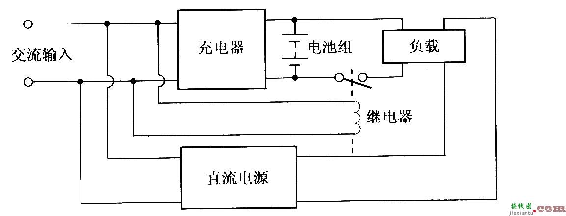 浮充方式充电电路  第1张