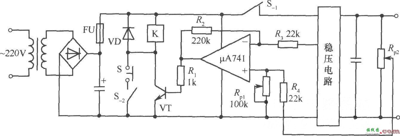 稳压电源增设过压保护电路实例  第1张