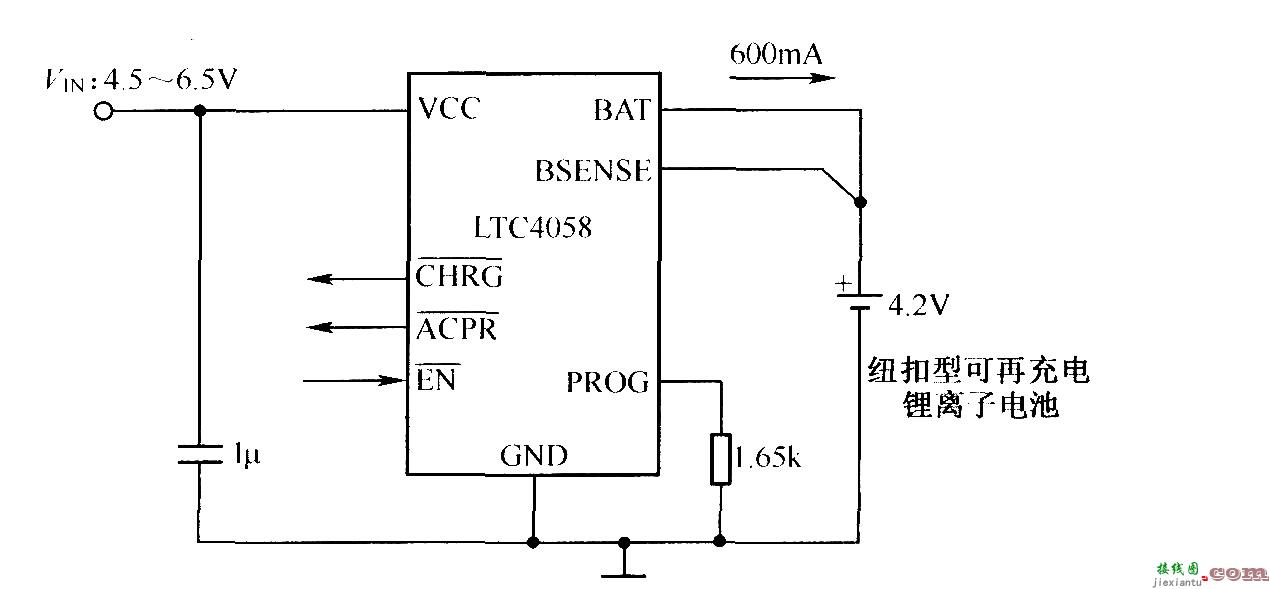 由LTC4058构成的充电电路  第1张