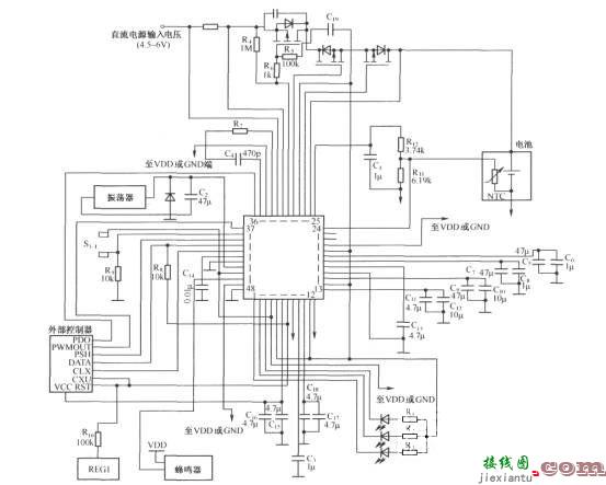 TWL2213的典型应用电路(充电电路)  第1张