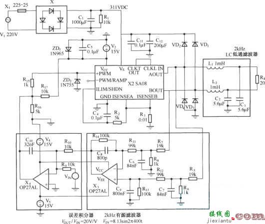 115V／400Hz电压源电路  第1张