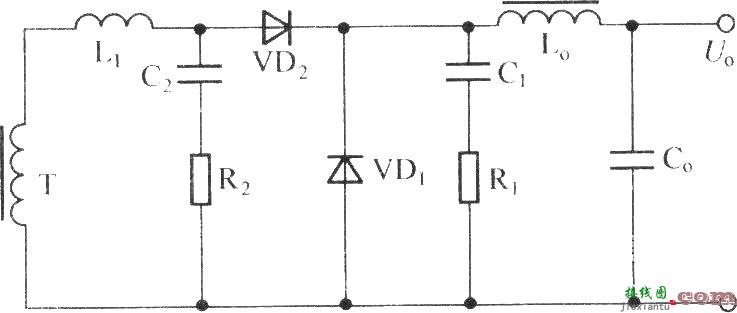 包括两个RC电路的正激变换器  第1张