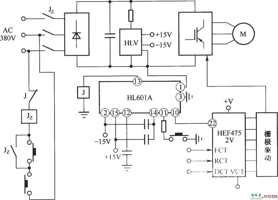 HL610A在三相变频调速系统中的应用  第1张