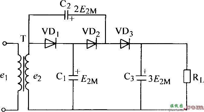 三倍压整流电路  第1张