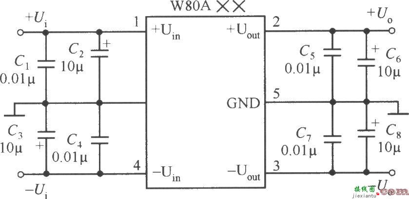 LW80A××的典型应用电路  第1张