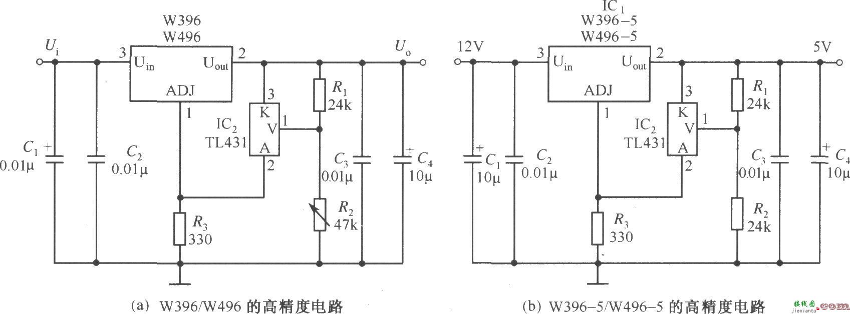 提高W396／W496输出稳定度的应用电路(二)  第1张