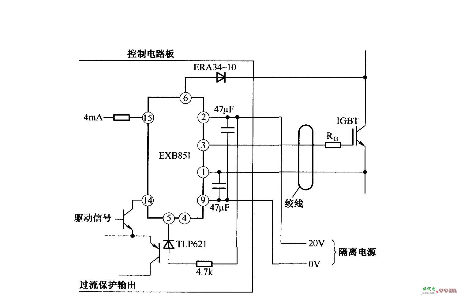 EXB851的应用电路  第1张