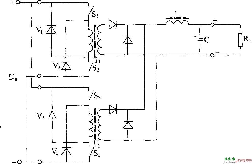 双正激式变换器电原理图  第1张
