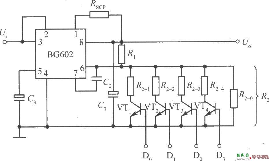 BG602组成的逻辑控制的集成稳压电源  第1张
