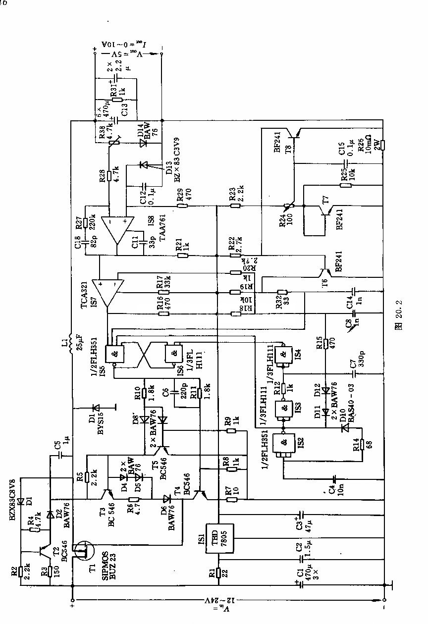 采用SIPMOS晶体管的5V／10A100kh扼流圈交流器  第2张