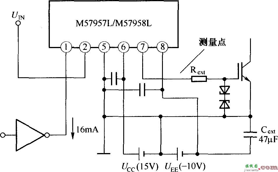 M57957L和M57958L的典型应用电路图  第1张