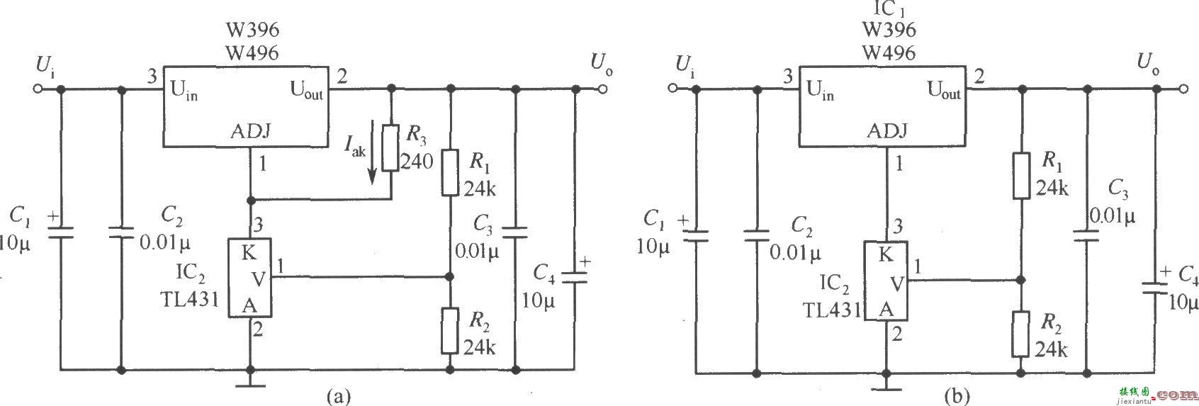 提高W396／W496输出稳定度的应用电路(一)  第1张