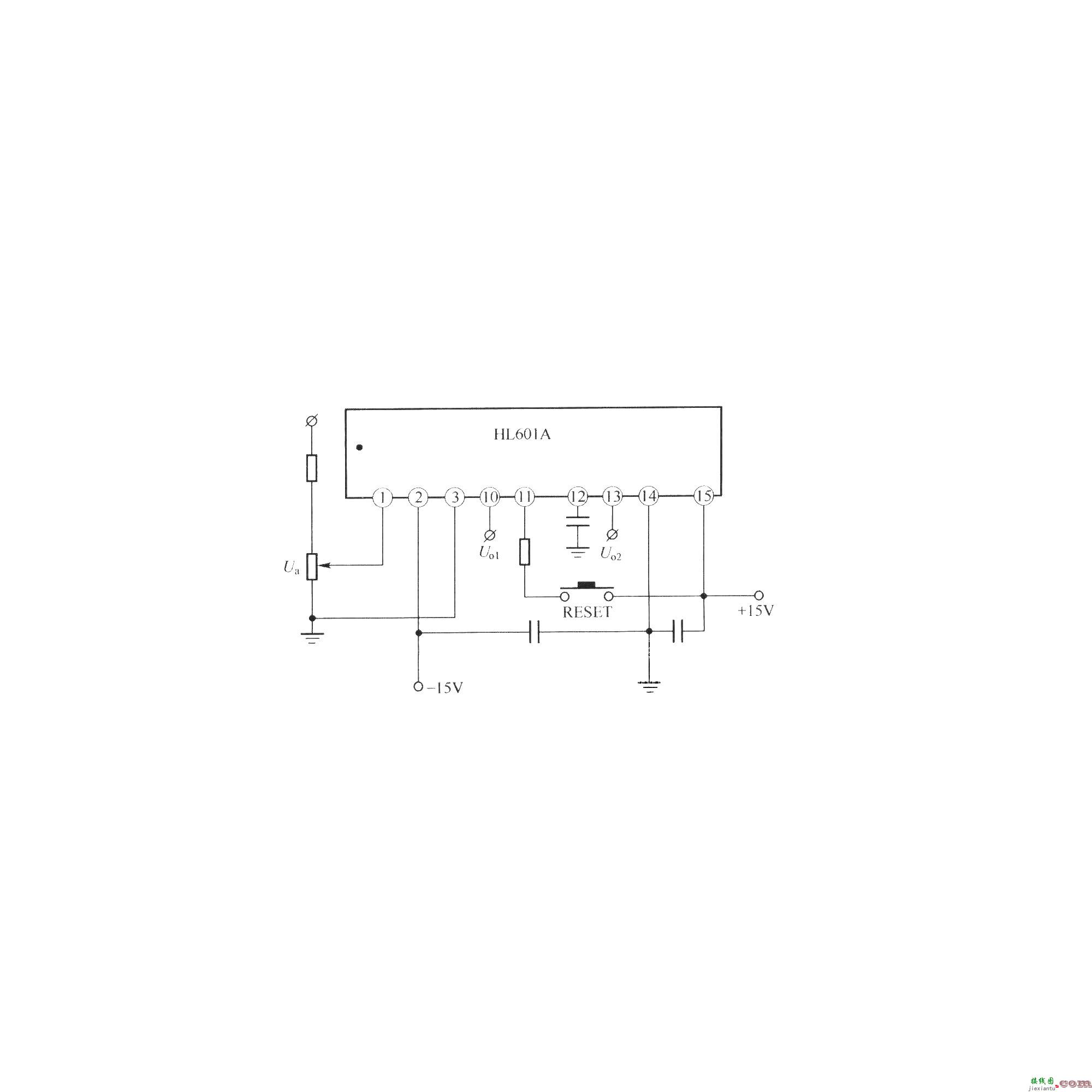 HL610A的典型应用接线图  第1张