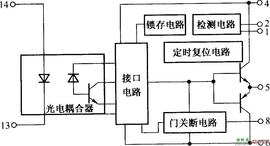 M57962AL的内部结构方框图  第1张