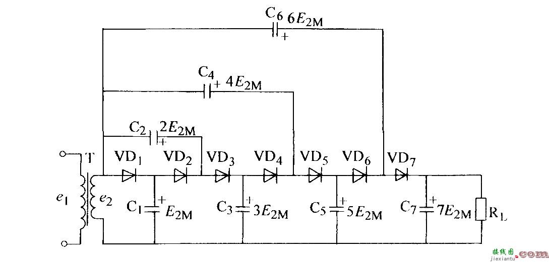 七倍压整流电路(一)  第1张