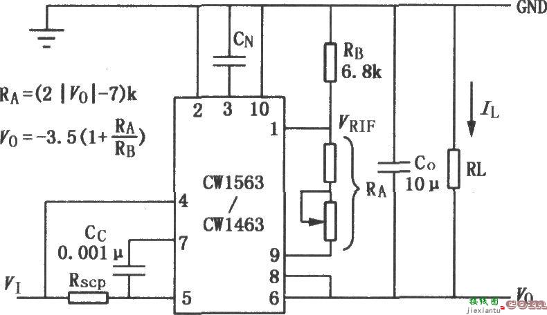 CW1469／1569与CW1463/1563系列多端可调稳压器  第1张