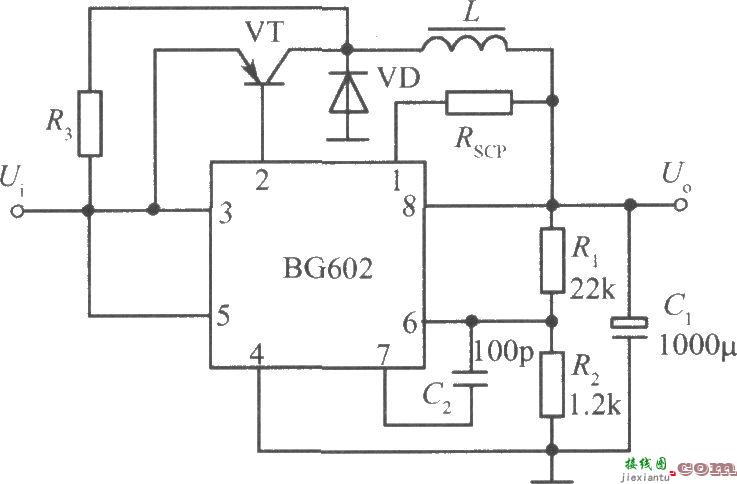 BG602组成的自激开关式集成稳压电源  第1张