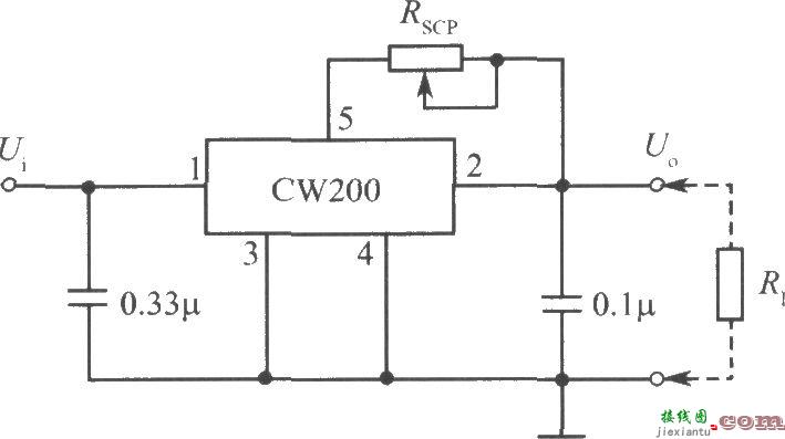 用CW200组成的可调恒流源  第1张