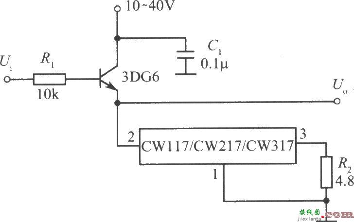 CW117／CW217／CW317构成的功率跟随器  第1张