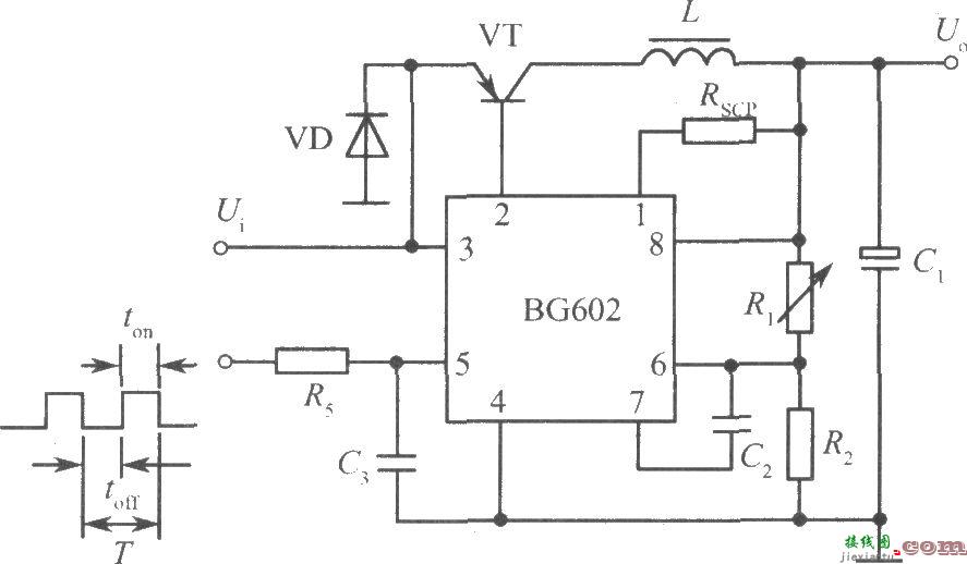 BG602组成的他激开关式集成稳压电源  第1张