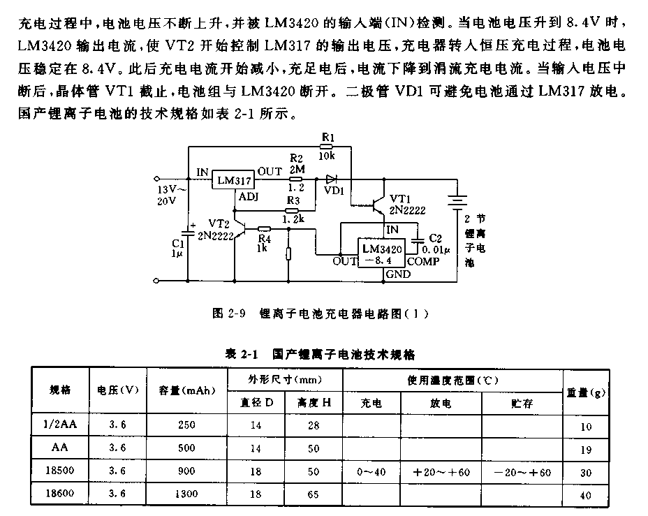 锂离子电池充电器电路2  第2张