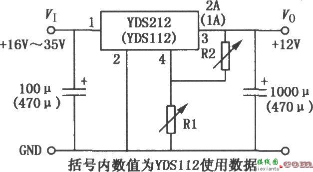 YDS100／200开关电源集成电路  第1张