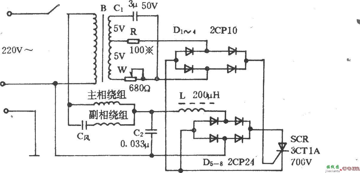 可控硅调速电路  第1张